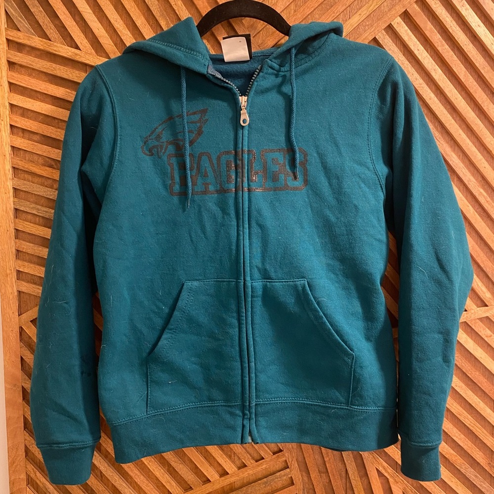 Eagles Football Zip-up Sweatshirt